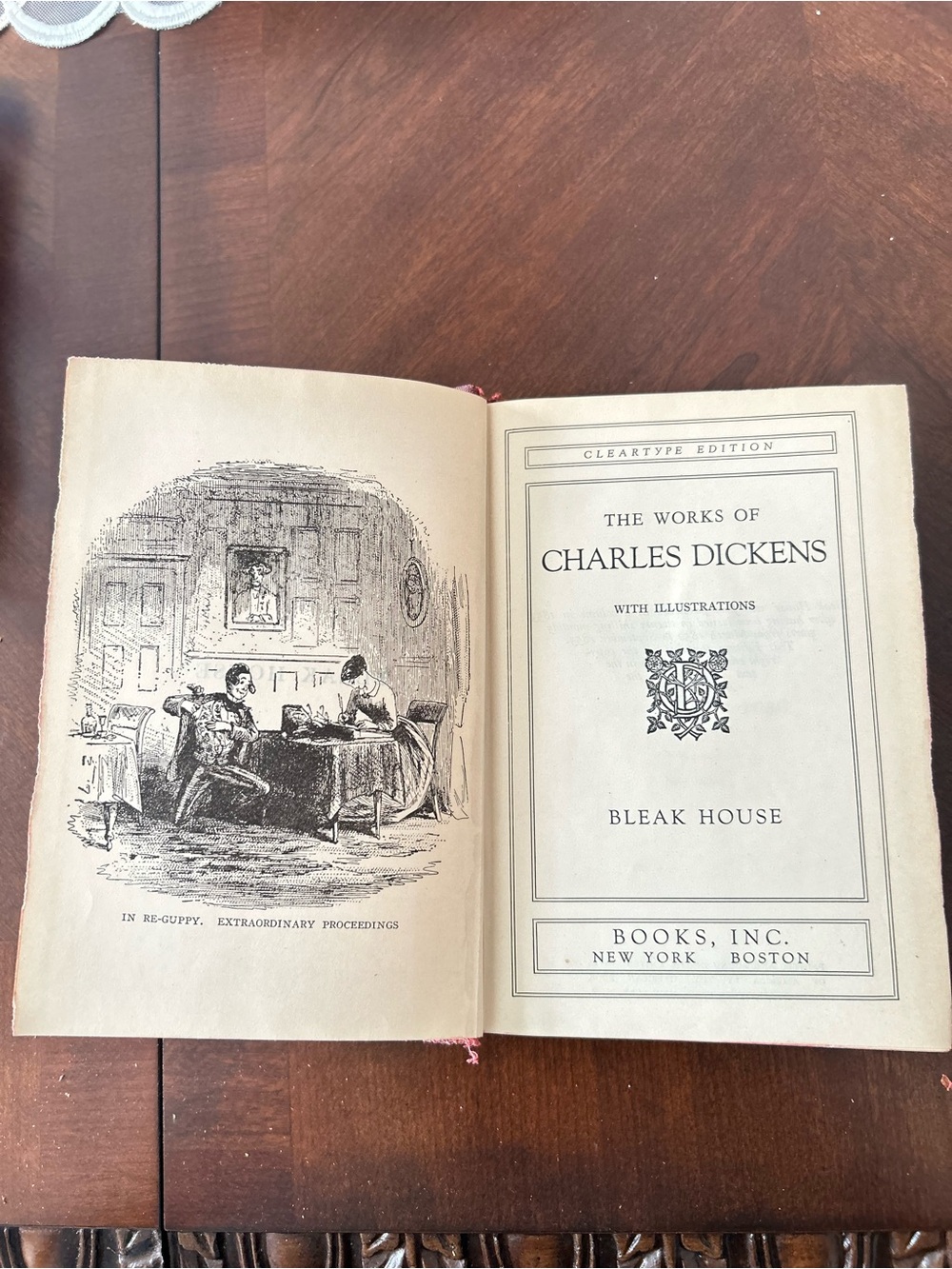 Vintage Charles Dickens Books